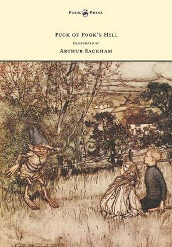 Cover image for Puck of Pook's Hill - Illustrated by Arthur Rackham