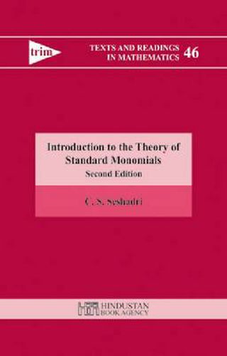 Cover image for Introduction to the Theory of Standard Monomials