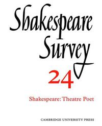 Cover image for Shakespeare Survey