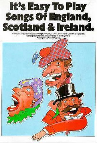 Cover image for It's Easy To Play Songs Of England, Scotland: And Ireland