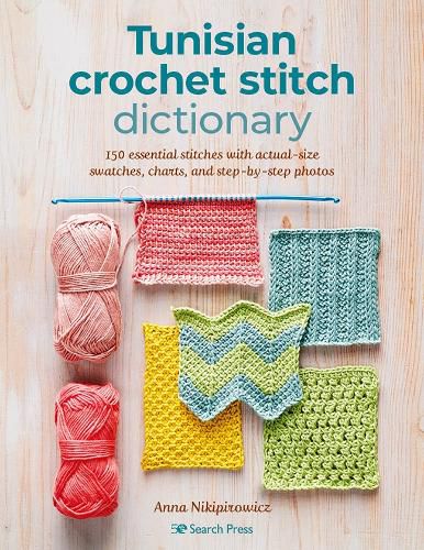 Cover image for Tunisian Crochet Stitch Dictionary