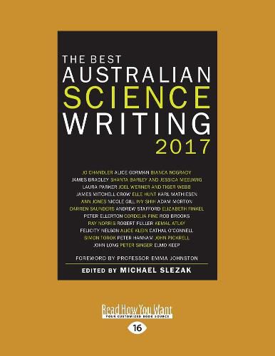 Cover image for The Best Australian Science Writing 2017