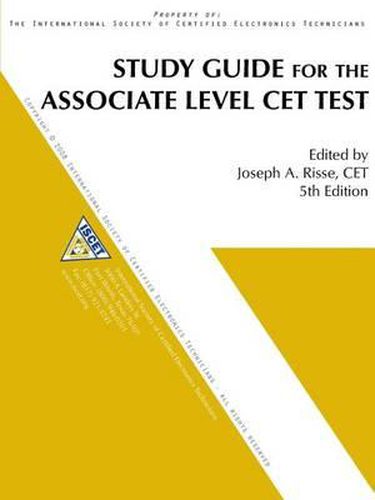 Cover image for Study Guide for the Associate-Level CET Test