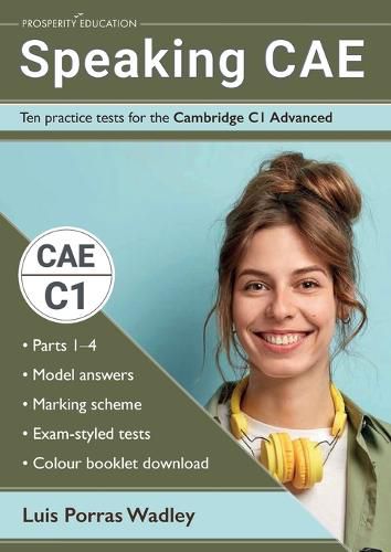 Cover image for Speaking CAE: Ten practice tests for the Cambridge C1 Advanced