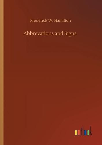 Cover image for Abbrevations and Signs