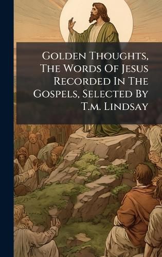 Cover image for Golden Thoughts, The Words Of Jesus Recorded In The Gospels, Selected By T.m. Lindsay
