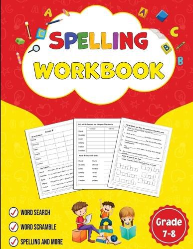 Cover image for Spelling workbook Grade 7-8
