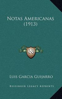 Cover image for Notas Americanas (1913)