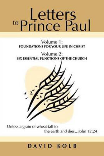 Cover image for Letters to Prince Paul: Foundations for your Life in Christ