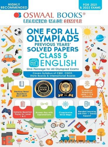 Cover image for One for All Olympiad Previous Years' Solved Papers