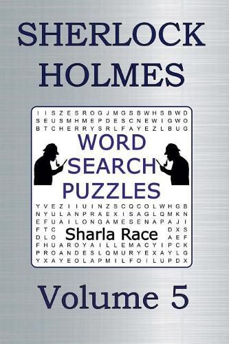 Cover image for Sherlock Holmes Word Search Puzzles Volume 5: The Adventure of the Engineer's Thumb and The Adventure of the Noble Bachelor