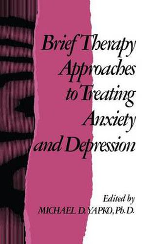 Cover image for Brief Therapy Approaches to Treating Anxiety and Depression