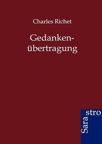 Cover image for Gedankenubertragung
