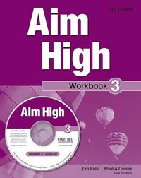 Cover image for Aim High Level 3 Workbook & CD-ROM: A new secondary course which helps students become successful, independent language learners