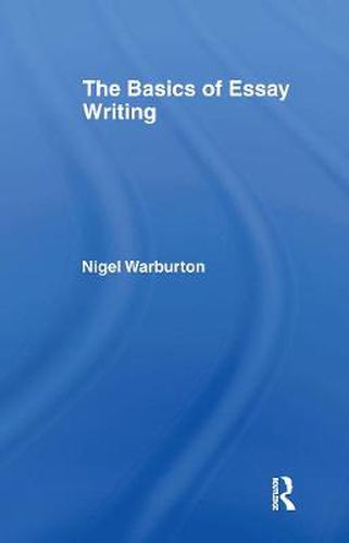 Cover image for The Basics of Essay Writing