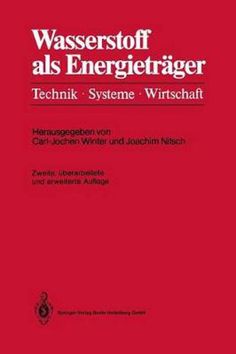 Cover image for Wasserstoff als Energietrager: Technik, Systeme, Wirtschaft