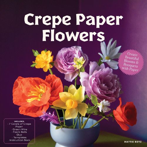 Cover image for Crepe Paper Flowers