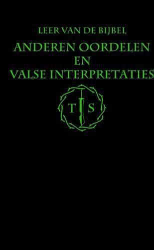 Cover image for Anderen Oordelen En Valse Interpretaties