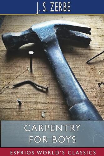 Cover image for Carpentry for Boys (Esprios Classics)