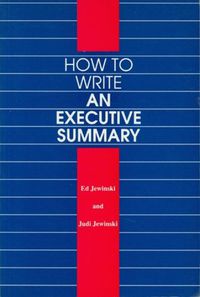 Cover image for How to Write an Executive Summary