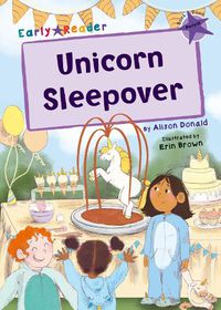 Cover image for Unicorn Sleepover: (Purple Early Reader)