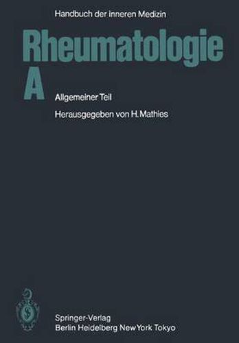 Rheumatologie a: Allgemeiner Teil