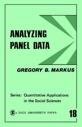 Cover image for Analyzing Panel Data