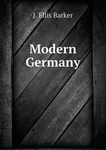 Cover image for Modern Germany