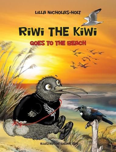 Cover image for Riwi the Kiwi Goes to the Beach