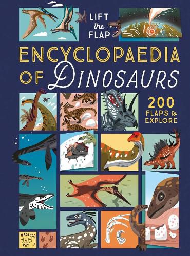 Cover image for The Lift-the-Flap Encyclopaedia of Dinosaurs