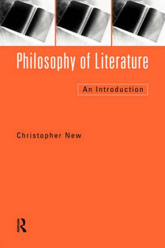 Cover image for Philosophy of Literature: An Introduction