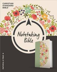 Cover image for CSB Notetaking Bible, Sage Cloth Over Board