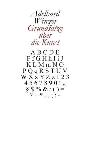 Cover image for Grundsatze uber die Kunst