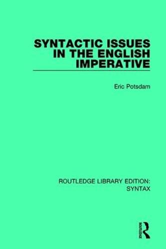 Cover image for Syntactic Issues in the English Imperative