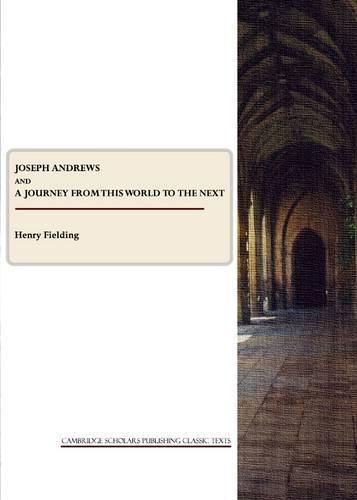 Cover image for Joseph Andrews and A Journey from This World to the Next