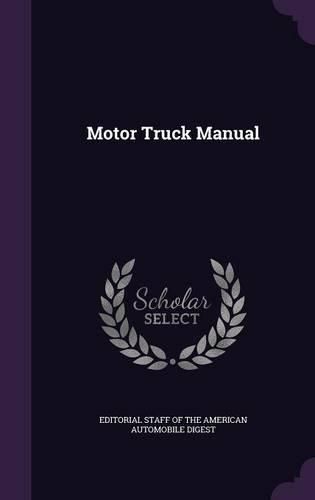 Cover image for Motor Truck Manual
