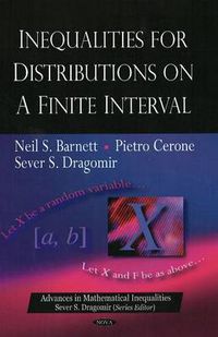 Cover image for Inequalities for Distributions on a Finite Interval