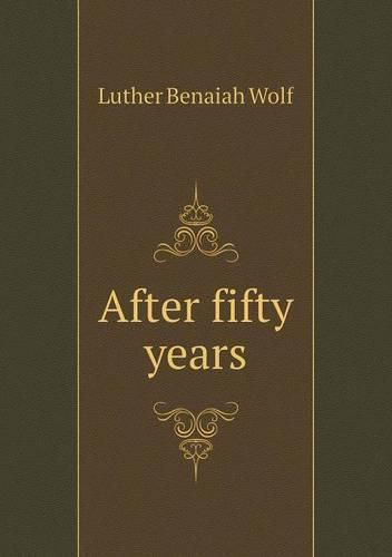 Cover image for After fifty years