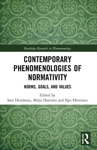 Cover image for Contemporary Phenomenologies of Normativity