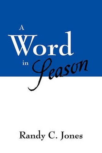 Cover image for A Word in Season