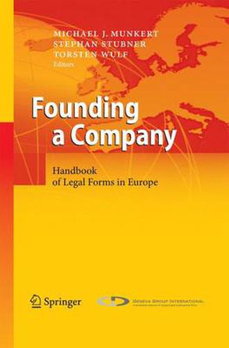 Founding a Company: Handbook of Legal Forms in Europe