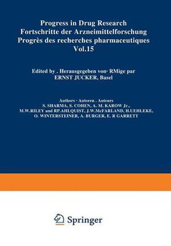 Cover image for Progress in Drug Research / Fortschritte der Arzneimittelforschung / Progres des recherches pharmaceutiques