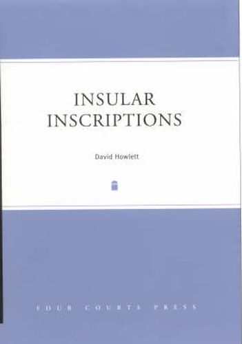 Cover image for Insular Inscriptions