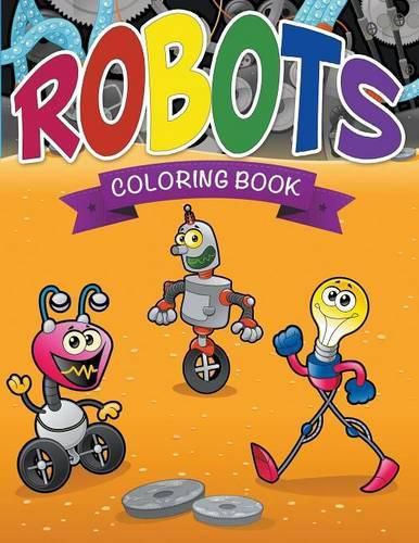 Cover image for Robots Coloring Book