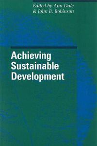 Cover image for Achieving Sustainable Development