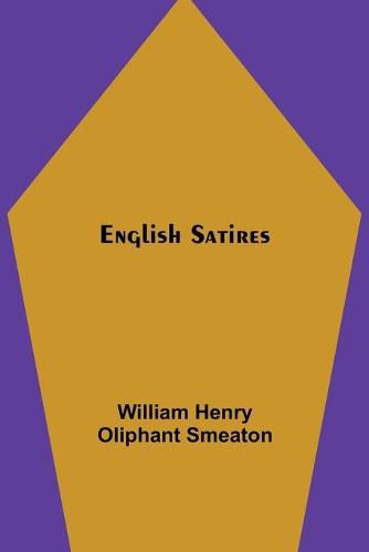 Cover image for English Satires