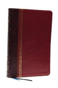 Cover image for NRSVCE, Great Quotes Catholic Bible, Leathersoft, Burgundy, Comfort Print: Holy Bible