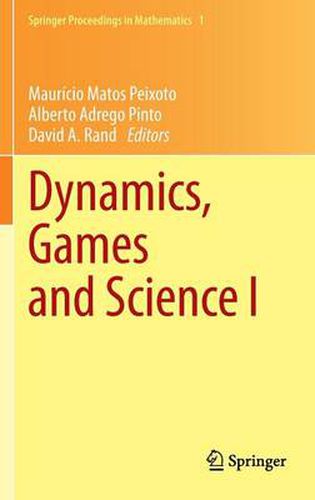 Cover image for Dynamics, Games and Science I: DYNA 2008, in Honor of Mauricio Peixoto and David Rand, University of Minho, Braga, Portugal, September 8-12, 2008