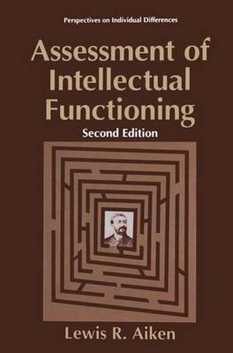 Cover image for Assessment of Intellectual Functioning