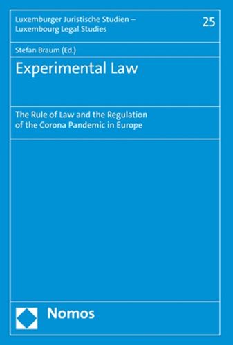 Cover image for Experimental Law
